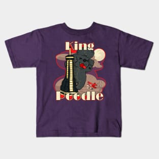 King Poodle Kids T-Shirt